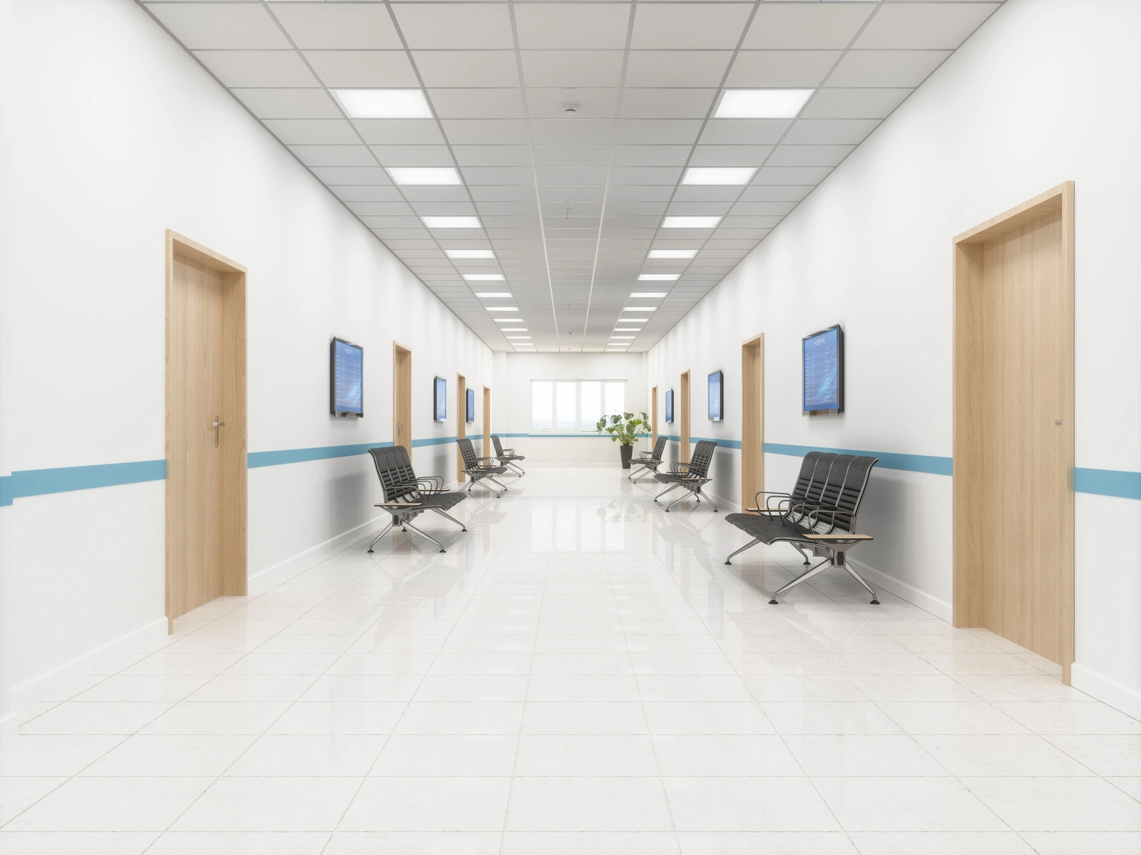 hospital waiting room impact check